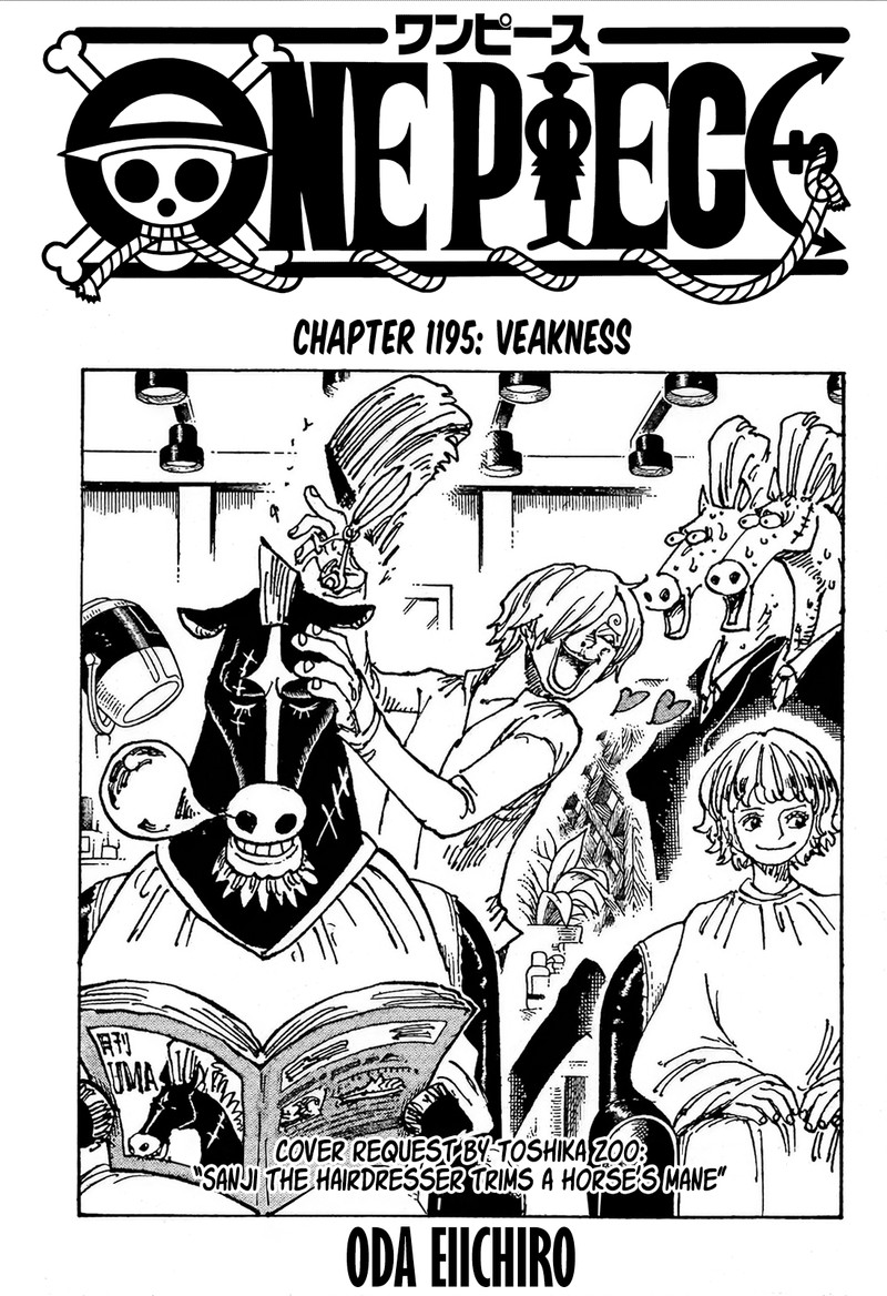 One Piece, Chapter 1195 - Veakness image 01
